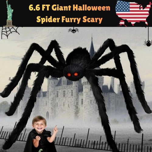 Giant halloween spider - ft,