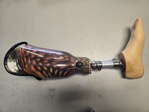 Prosthetic leg with foot - prosthetic,