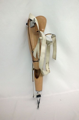 Vtg prosthetic arm hook hand - hook,