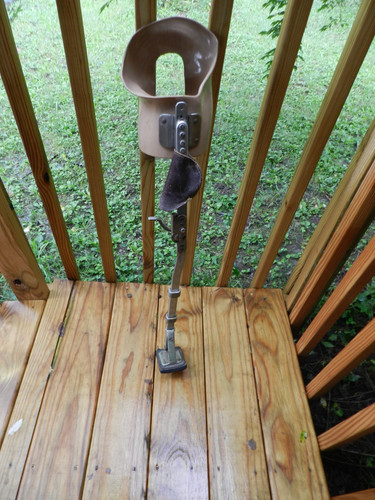 Vintage knee leg prosthetic - vintage,